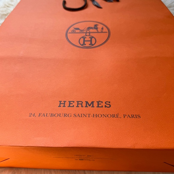 💞Authentic💞Hermes Large Empty Shopping Bag - Picture 2 of 8